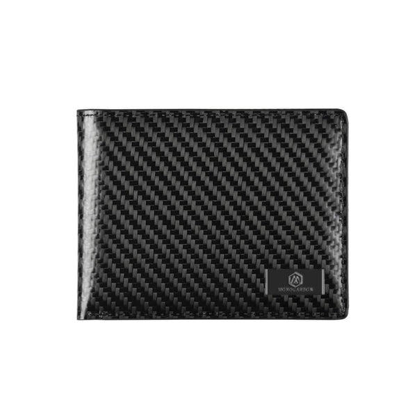 Slim Bi Fold Carbon Fiber Wallet | Matte
