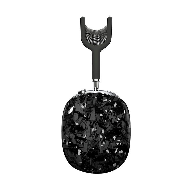 Real Forged Carbon Fiber With Silver Flake  Case for AirPods Max Version 1.0&2.0