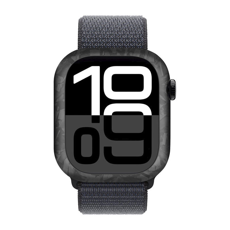 Carbon Fiber Case for Apple Watch 46mm 42mm S10 | Glossy/Matte Finish