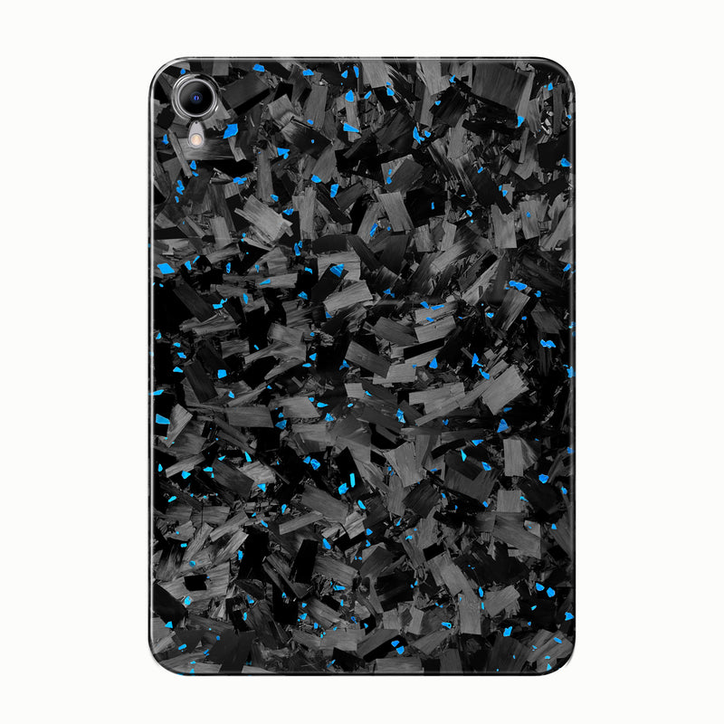 Real Forged Carbon Fiber With Blue Flake Case for iPad mini 6/7