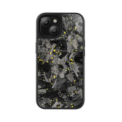 Shockproof | Red Flake Real Forged Chunk Carbon Fiber Magsafe Phone Case iPhone 15/15 Pro/15 Plus/15 Pro Max