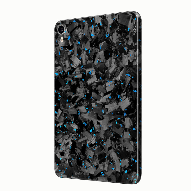 Real Forged Carbon Fiber With Blue Flake Case for iPad mini 6/7