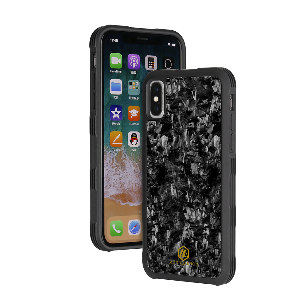 MONOCARBON | Shockproof Forged Carbon Fiber Case for iPhone X/XS/XR/XS Max MONOCARBON | Shockproof Forged Carbon Fiber Case for iPhone X/XS/XR/XS Max