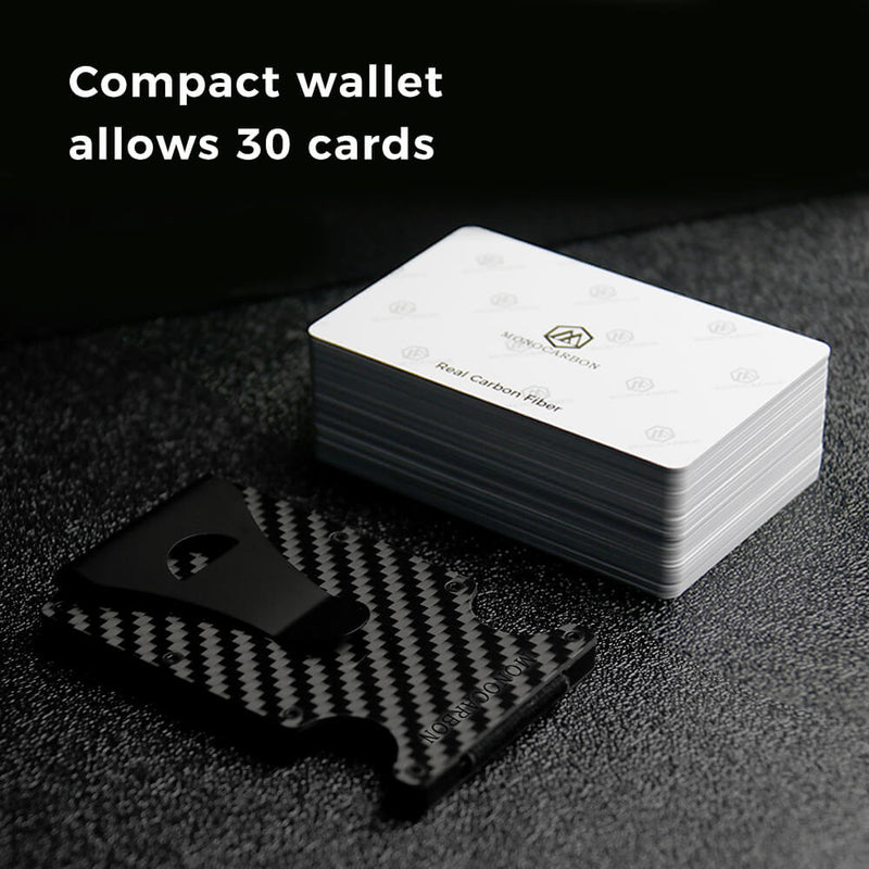 MONOCARBON  Carbon Fiber MagSafe Wallet