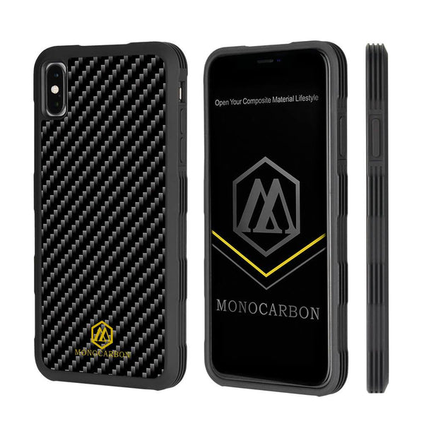 Shockproof Carbon Fiber Case for iPhone X/XS/XR/XS Max