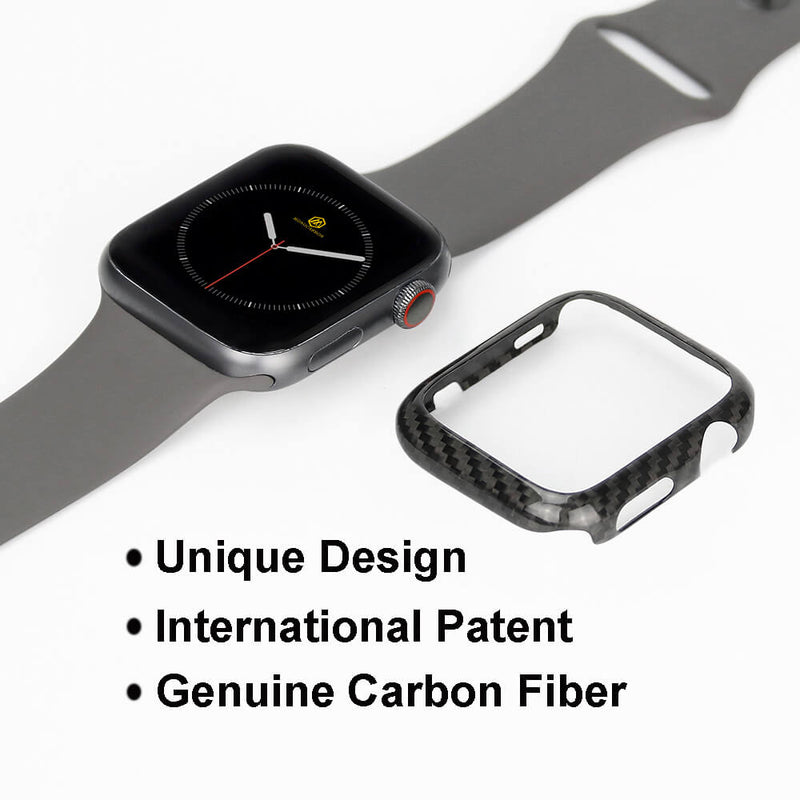Carbon Fiber Case for Apple Watch 38mm Series 2 | Glossy/Matte Finish