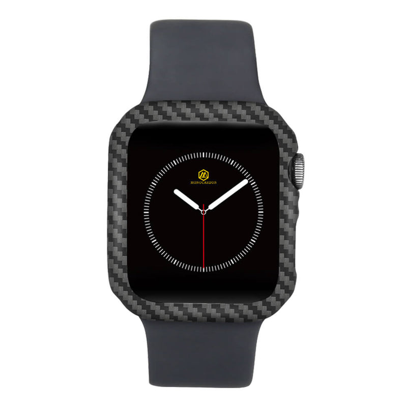 Carbon Fiber Case for Apple Watch 40mm Series 6&5&4&SE | Glossy/Matte Finish
