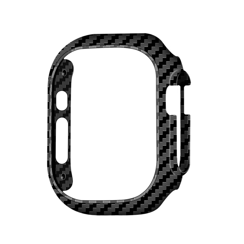 Apple Watch Case Black Gold Titan Carbon Fiber Plus
