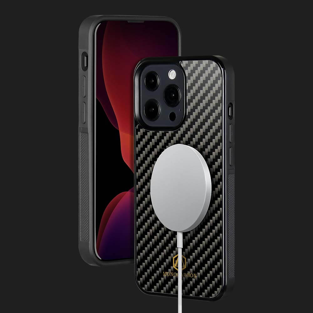 Non Slip | Carbon Fiber MagSafe Case for iPhone 13/13 Pro/13 Pro Max/13 mini, iPhone 13 Pro Max -6.7'' Non Slip | Carbon Fiber MagSafe Case for iPhone 13/13 Pro/13 Pro Max/13 mini, iPhone 13 Pro Max -6.7''