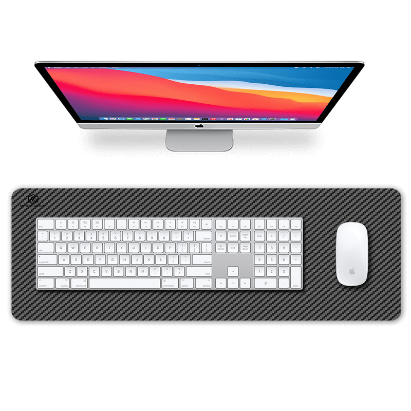 Carbon Fiber Gaming Mouse Pad / Desk Pad - Size XL