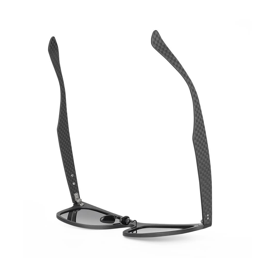 MONOCARBON Carbon Fiber Sunglasses UV 400 Polarized Lens